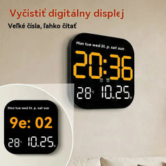 🛏️ Digitální hodiny s dvojím využitím pro domácnost i kancelář