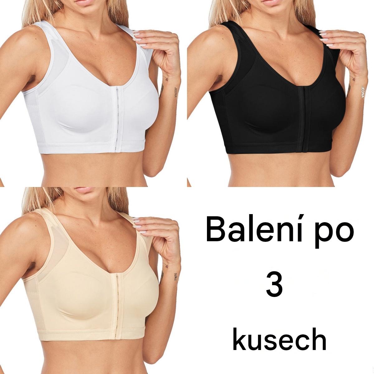 🥰 【3 ks】👙【40–120 kg】Podprsenka s plným krytím a dobrou oporou