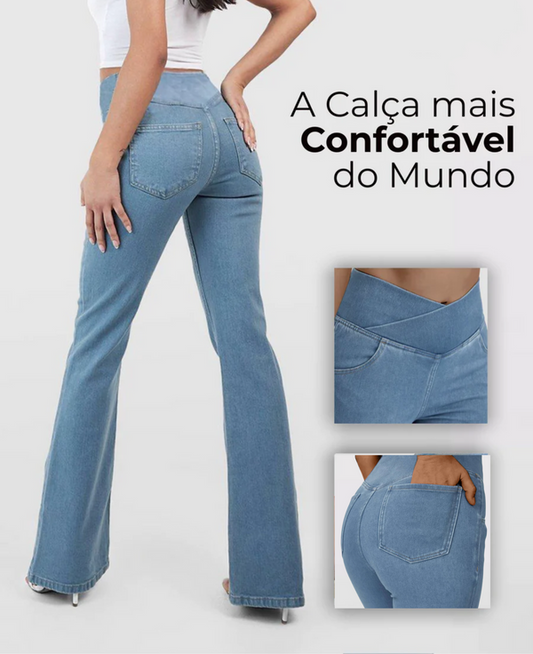 👖✨【Sleva 50 % na omezenou dobu】Horký hit – džíny s vysokým pasem, zeštíhlující a formující hýždě💖