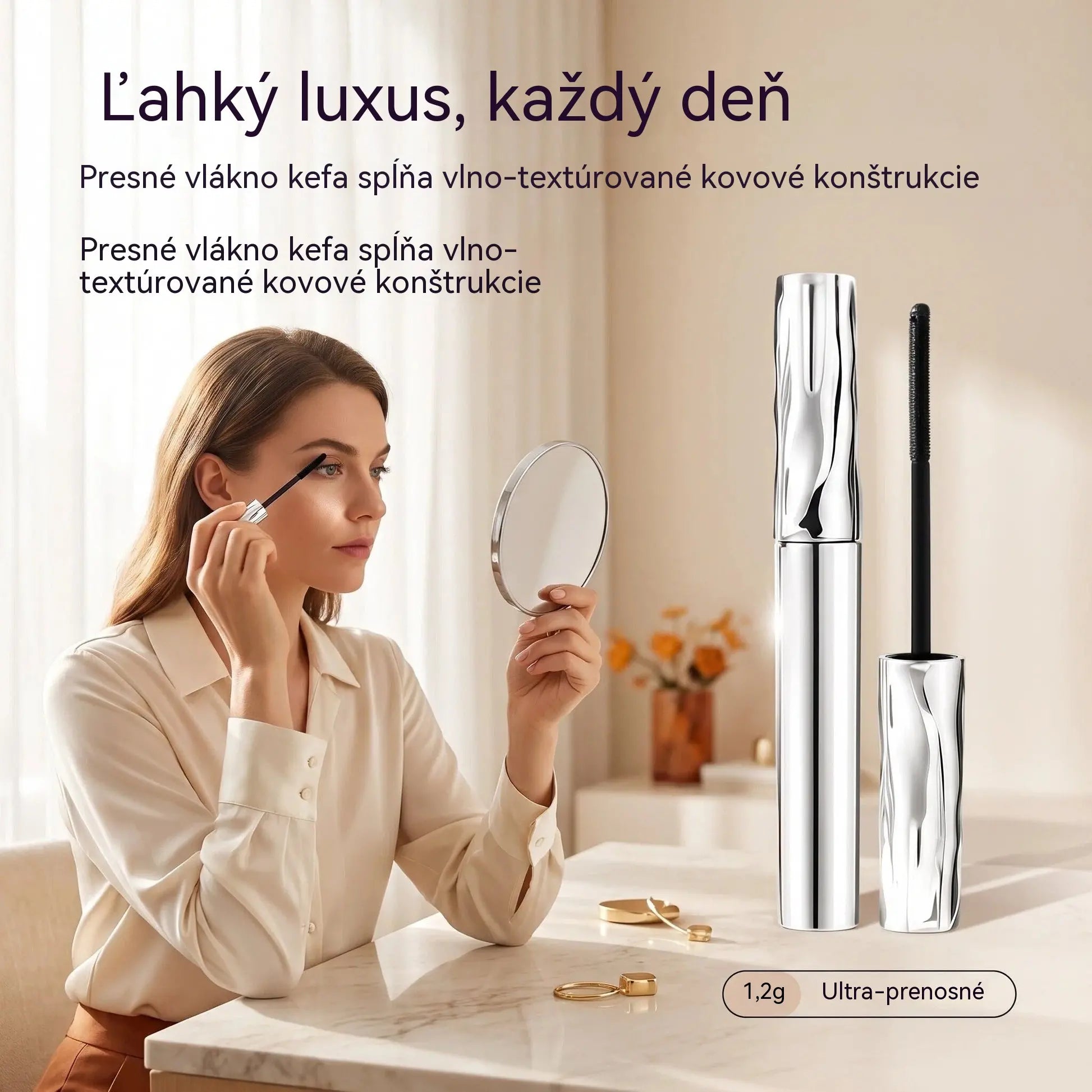 ✨POSLEDNÍ DEN KOUPTE 1 A DOSTANETE 1 ZDARMA!!✨Ultimátní voděodolná a potuvzdorná prodlužující a natočující řasenka👁️