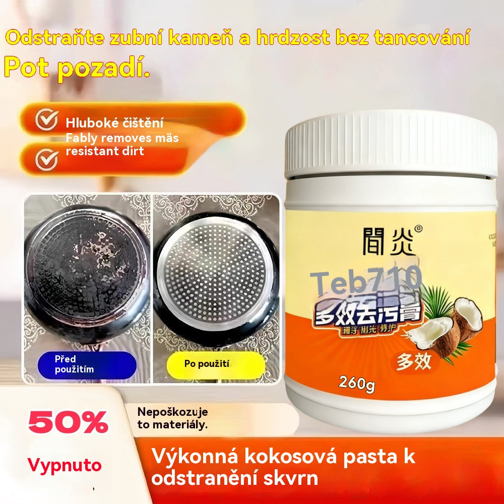 【Kupte 1, dostanete 1zdarma】Multifunkční čisticí krém do domácnosti pro odstraňování oleje, rzi a vodního kamene.