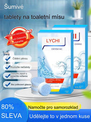 【3 krabice】16 tablet v krabici, silná čisticí pěna na toalety