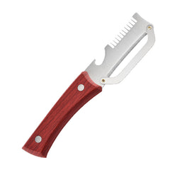 ✅Kupte 1 kus a získejte 1 zdarma (2 kusy) 🧅🔪 Multifunkční kuchyňská škrabka 3 v 1: Loupe, řežte a otevírejte lahve! 🔥