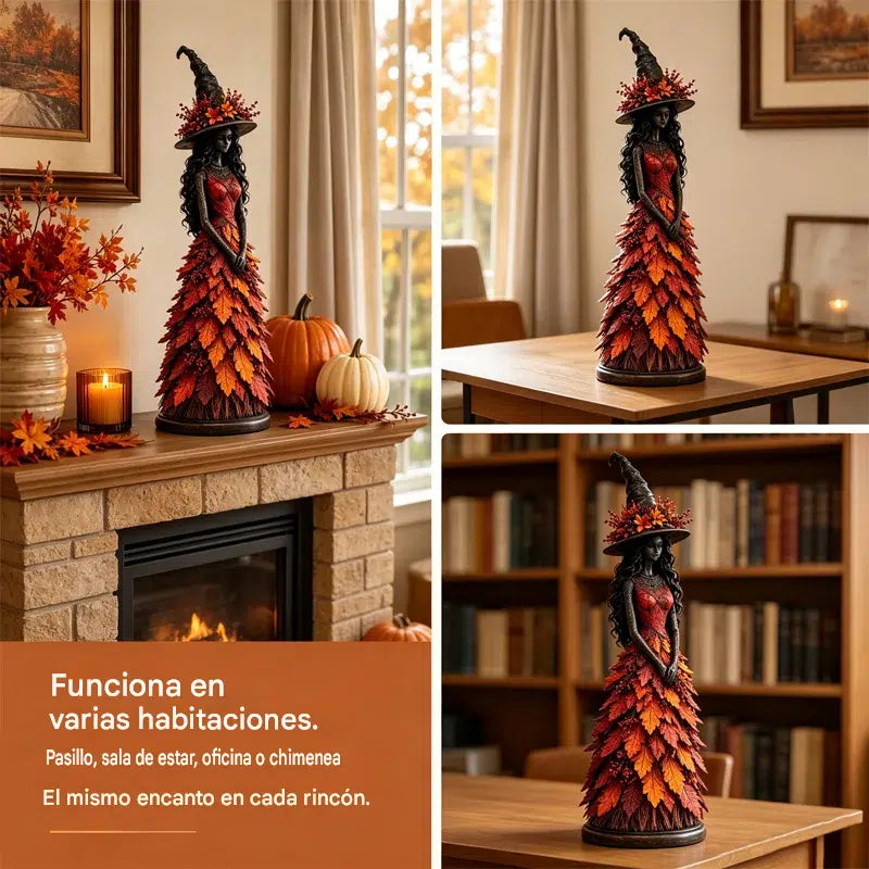 🧙‍♀️ Figurka okouzlující podzimní čarodějnice