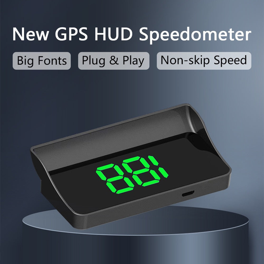 【Švýcarská vojenská GPS navigace „vyhýbající se trestu“】Nový GPS rychloměr a otáčkoměr s HUD displejem