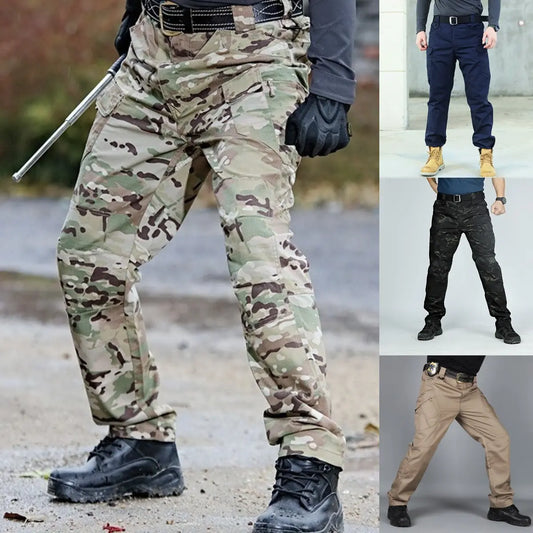 🔥【S-6XL】Pánské cargo kalhoty vojenské kalhoty❤️(40-105kg)