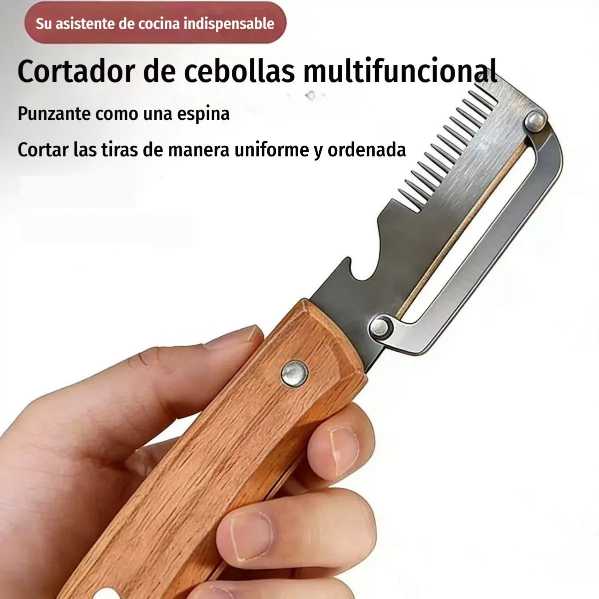 ✅【Kupte 1, dostanete 1 zdarma!】🧅🔪 Multifunkční kuchyňská škrabka 3 v 1: Loupá, krájí a otevírá víčka od lahví! 🔥