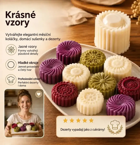 💥🔥 4 kusy za 480 českých korun ✨😍 Odnímatelná forma na pečení s dvojitou stěnkou