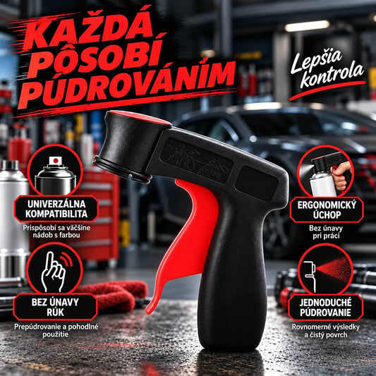 🔥Kupte 1 a druhý získáte zdarma🔥🎨🔧 Přídavná rukojeť na spreje | Ergonomický úchop pro lakování aut, stěn a kutilské projekty