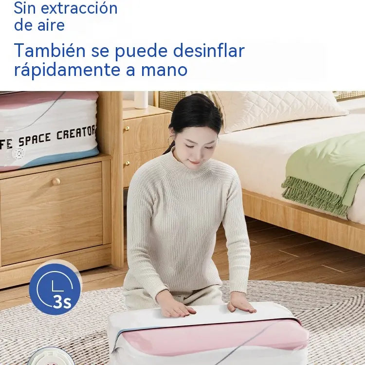 👕📦【🔥5 kusů 560 Kč】Kompresní sáčky na uložení oblečení, nevyžadují vysávání, zesílená konstrukce.