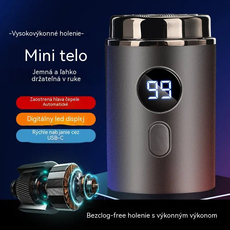 🔥Speciální nabídka🔥 Elektrický holicí strojek pro muže s digitálním displejem a výkonným motorem