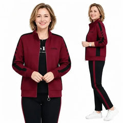 🔥Časově omezená speciální nabídka🔥【M-5XL】【Bunda + kalhoty】😍 Nový podzimní ležérní sportovní set, velká velikost