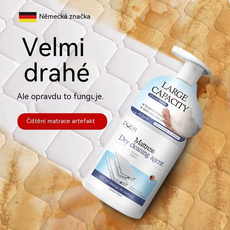 🔥【Časově omezená sleva 50 %】Čisticí prostředek pro účinné odstranění žlutých skvrn z matrací