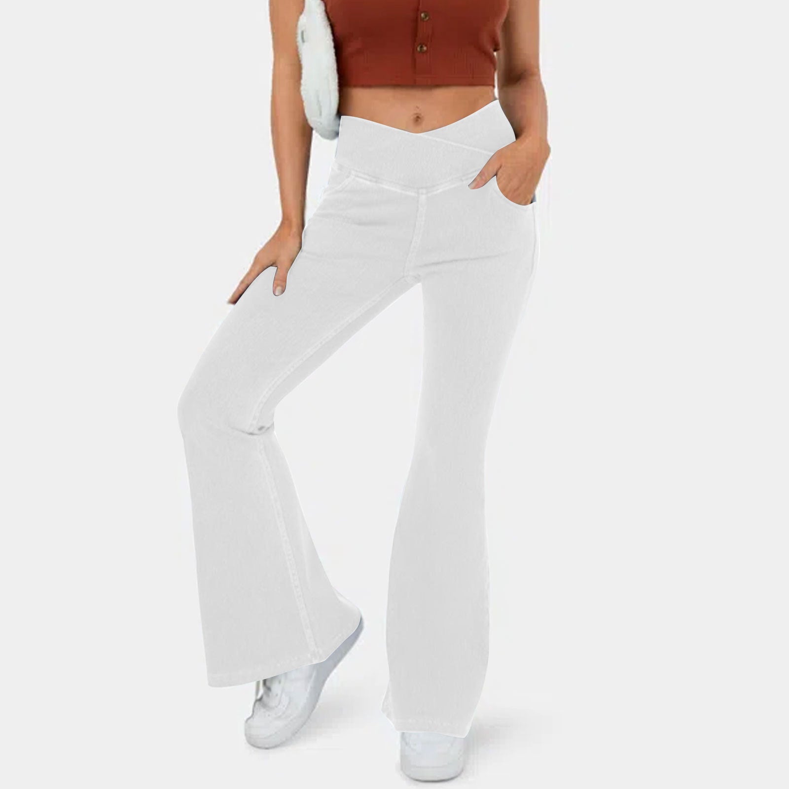 👖✨【Sleva 50 % na omezenou dobu】Horký hit – džíny s vysokým pasem, zeštíhlující a formující hýždě💖