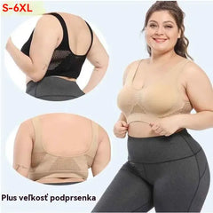 ⭐【 🔥VÝPREDAJ NA KONIEC SEZÓNY】😍【Balení 3 kusů】Bezešvá podprsenka pro plné velikosti ❤️ Prodyšná a chladivá【40–120KG】