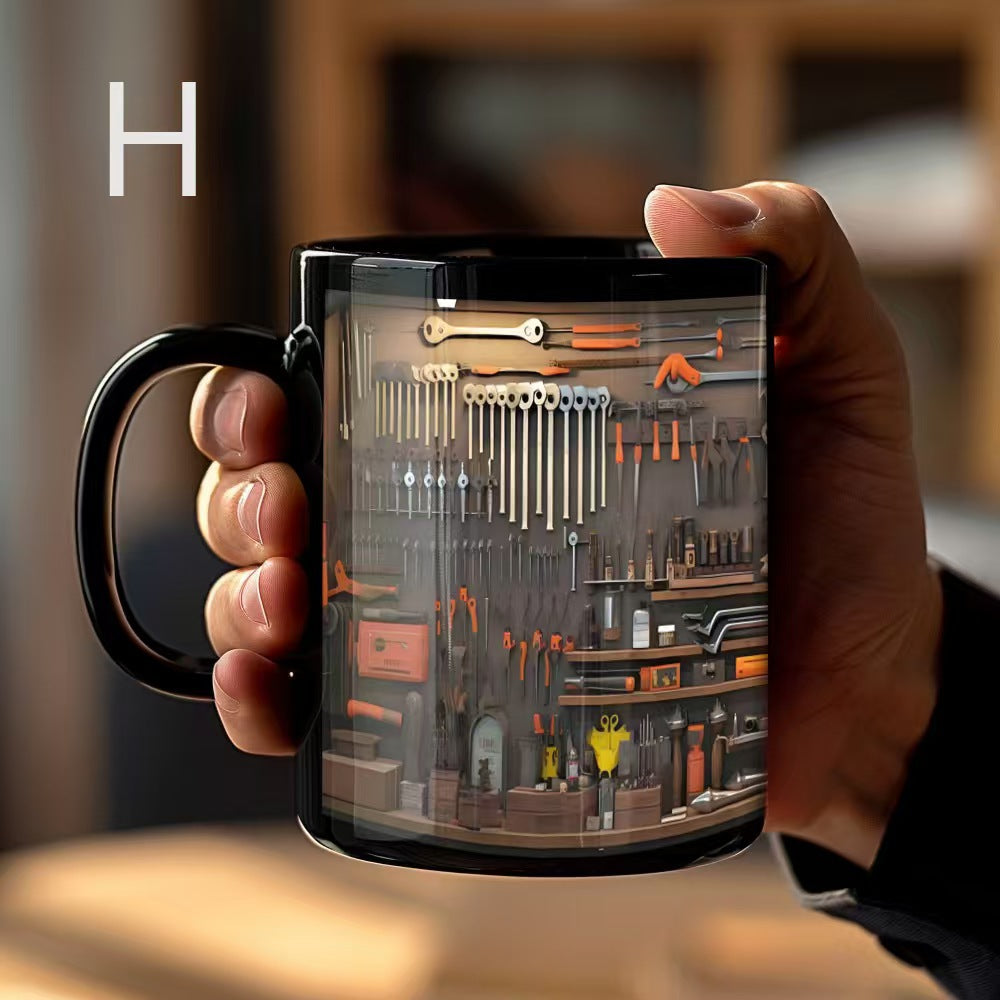 ☕Konečný mechanikova sada nářadí Hrnek