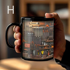 ☕Konečný mechanikova sada nářadí Hrnek