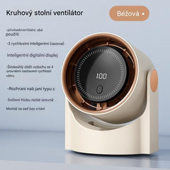 🧊🍃Nový stolní ventilátor bez lopatek s turbínou (lze namontovat na zeď)