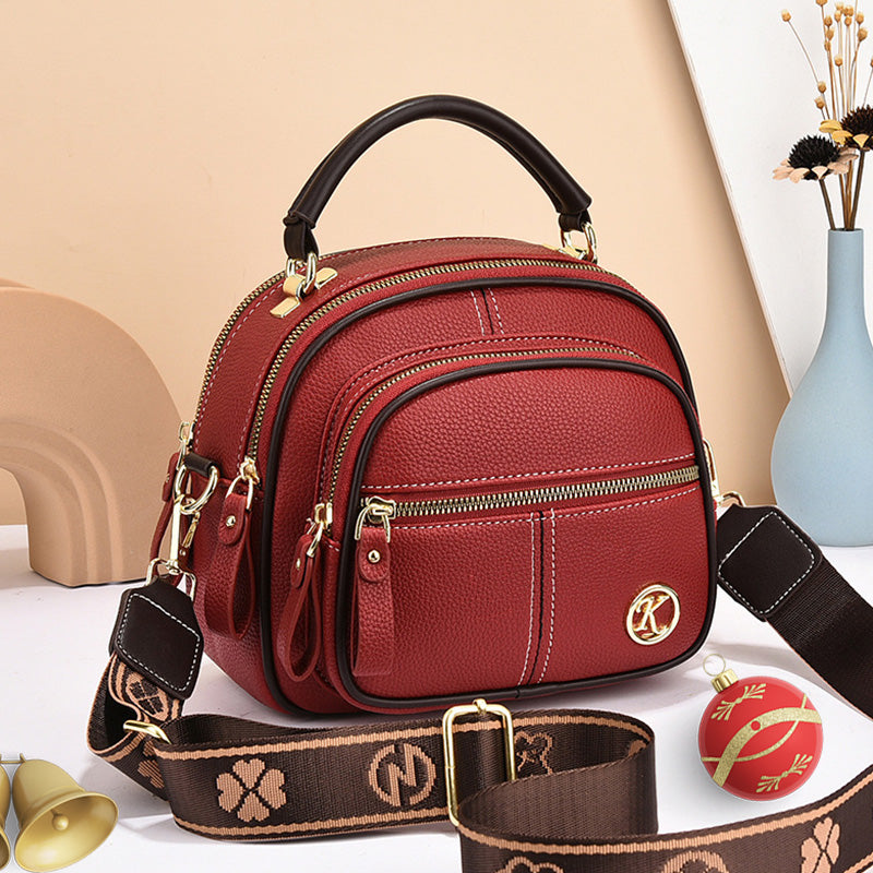 Nová malá čtvercová velkokapacitní přenosná taška/crossbody taška